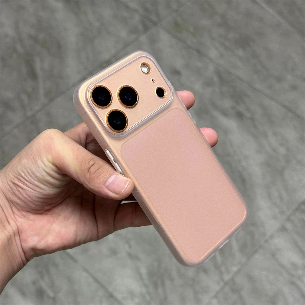 0.7 MM Ultra Thin Matte Translucent Soft TPU Case For iPhone 18 17 Pro Max Air 16 15 14 13 12 Pro Button Camera Protection Cover