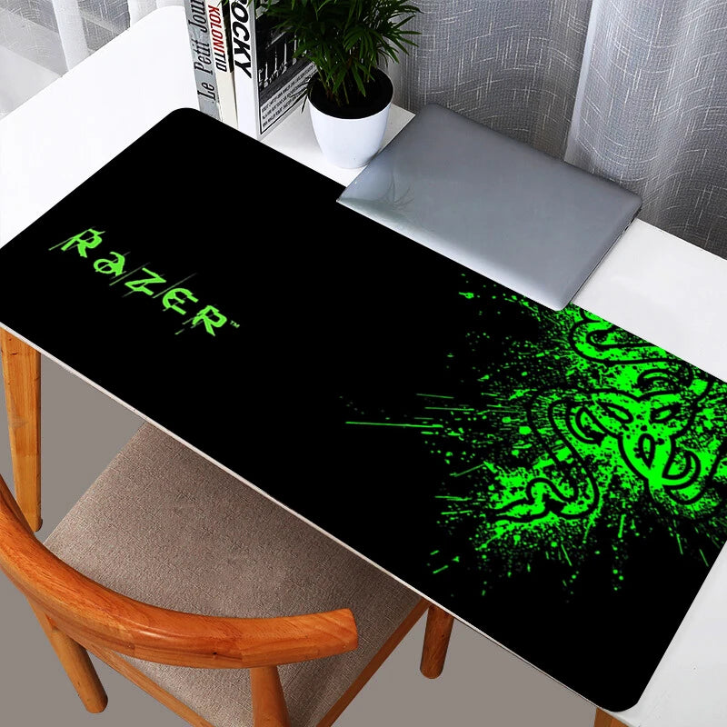 Mouse Mat RAZER Large Mouse Pad Gamer Keyboard Mousepad Pc Computer Desk Mat Gaming Pad Mouse Mats For CS GO LOL 900x400