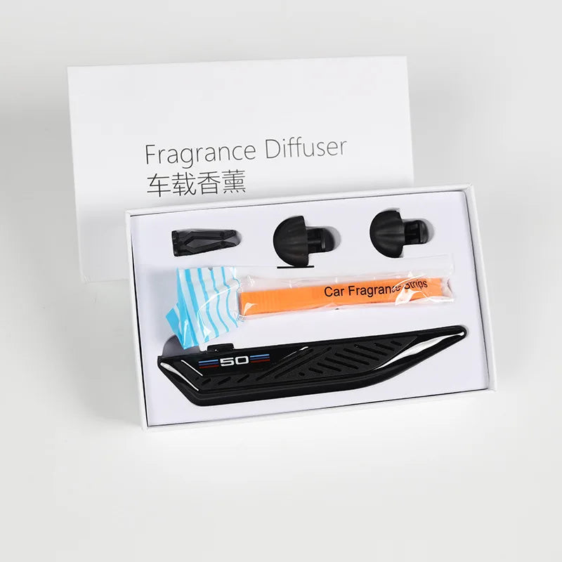 Car Freshener Kit Manufacturers Perfume Car Hanging Air Freshener Car Fragrance Diffuser For BMW 50th Anniversary