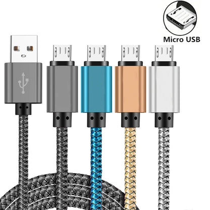 USB A Micro Cable Fast Charging Wire Mobile Phone Line USB Adapter Cable Cord For Samsung Xiaomi Andriod Mouse PS4 GamePad Data