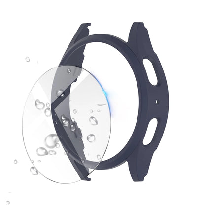 Glass+Case for Samsung Galaxy Watch 7 40mm/44mm Screen Protector Tempered Glass&Hard PC Protective Bumper Cover Accessories Set