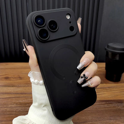 Soft TPU Case For iPhone 17 16 15 14 13 12 11 Pro Max 15Pro 14Pro 13Pro IPhone15 IPhone14 For Magsafe Mag Safe Charge Back cover