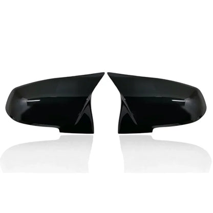 For BMW 1 2 3 4 Series F20 F30 F31 F32 F34 F36 E84 2014 -2018 1Pair Side Rearview Wing Mirror Cover Caps ABS Gloss Black