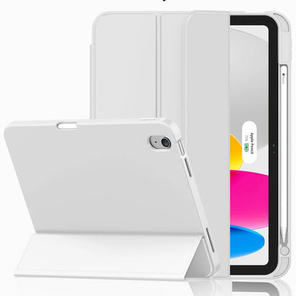 For iPad (A16) 11th 10th Generation Air 4th 5th 10.9 Pro 11 M2 M3 M4 M5 2026 2025 2024 Magnetic Flip Smart Cover Pencil Case