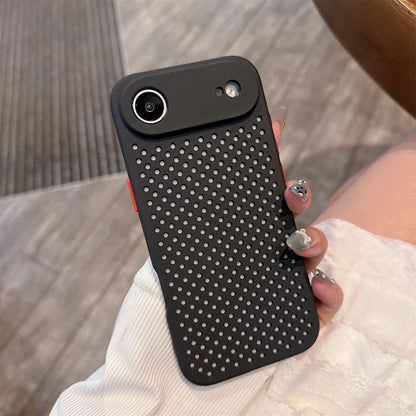 Heat Dissipation Breathable Cooling Phone Case For iPhone 17 Air 16 16e 15 14 13 12 Mini 11 Pro Max Plus Soft Silicone Cover
