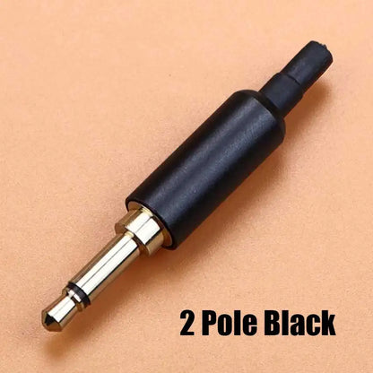 1pcs 3.5mm Mono Stereo Headphone Plug DIY 2 3 4 Pole Male Audio Adapter 3.5 Speaker Earphone Jack AUX Solder Wire Connector
