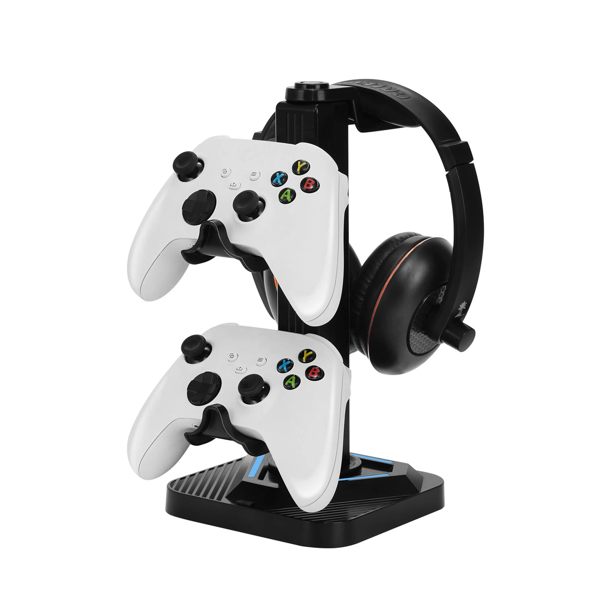 Colorful Game Controller Stand for PS5 PS4 PS3 Xbox Switch Universal Gaming Accessory Organizer Holder with Handle Hook
