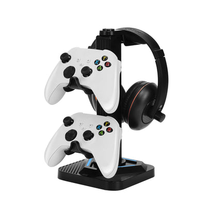 Colorful Game Controller Stand for PS5 PS4 PS3 Xbox Switch Universal Gaming Accessory Organizer Holder with Handle Hook