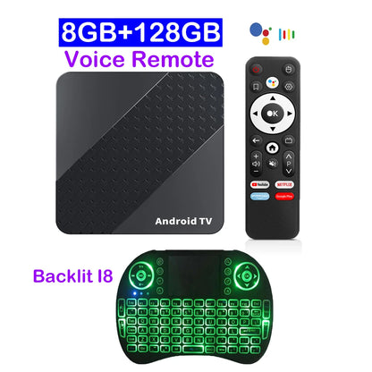 TV Box X10 Smart Android 16 TV Box RK3518 Dual Wifi 5G Wifi6 Google Assistant Netflix 8K 32GB 64GB 128GB 256GB Fast Set Top Box