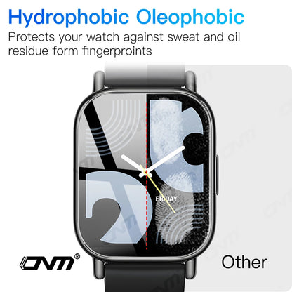 9H Premium Tempered Glass for Xiaomi Redmi Watch 5 4 Lite / Active Smart Watch Clear HD Glass Screen Protector Film Accessories