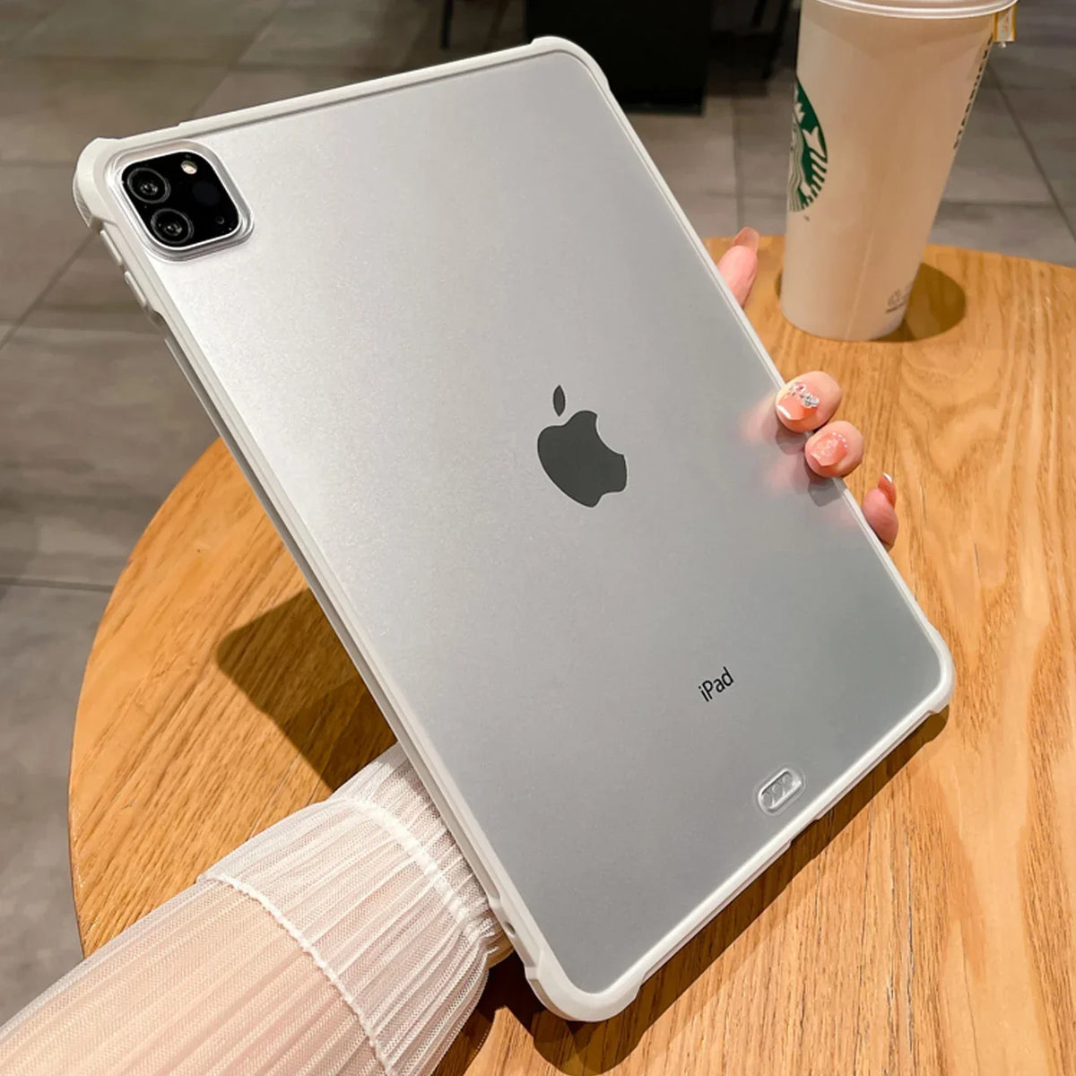 Translucent Matte Case for IPad Case M5 Pro Air A16 2025 13 11 12.9 4 5 6 7 8 9 10 Generation 10.2 10.9Inch Mini 7 Acrylic Funda