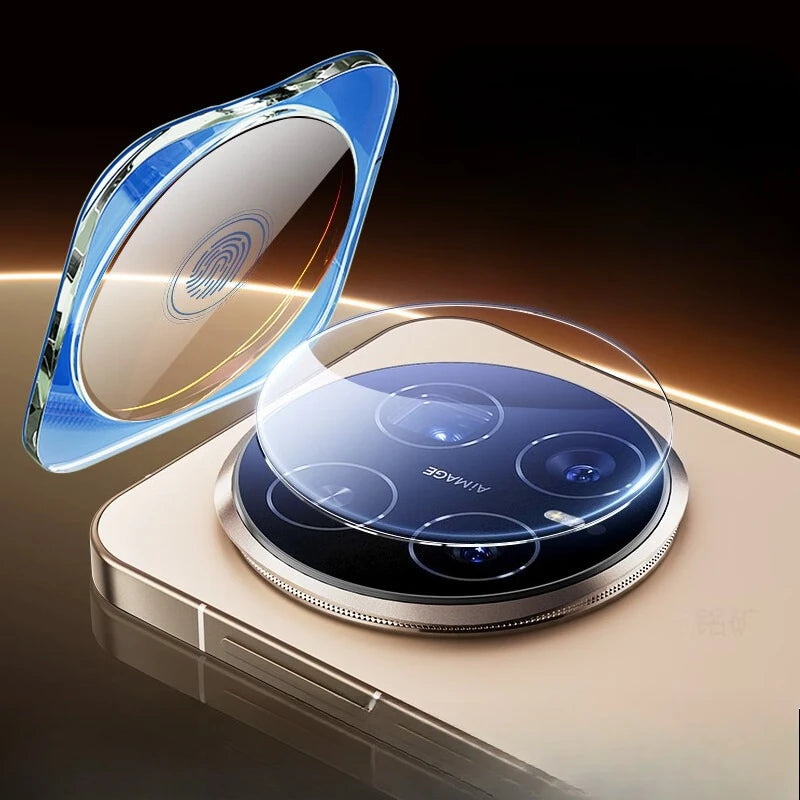 Full Glue Camera Lens Protector for Honor Magic8 Pro Magic 8Pro Camera Protectors Tempered Glass Lens Cover Locator Installation