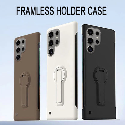 Phone Case For Samsung S26 S25 Edge S24 S23 S22 S21 FE Plus Note 20 Ultra Cover Thin Frameless Holder Protector