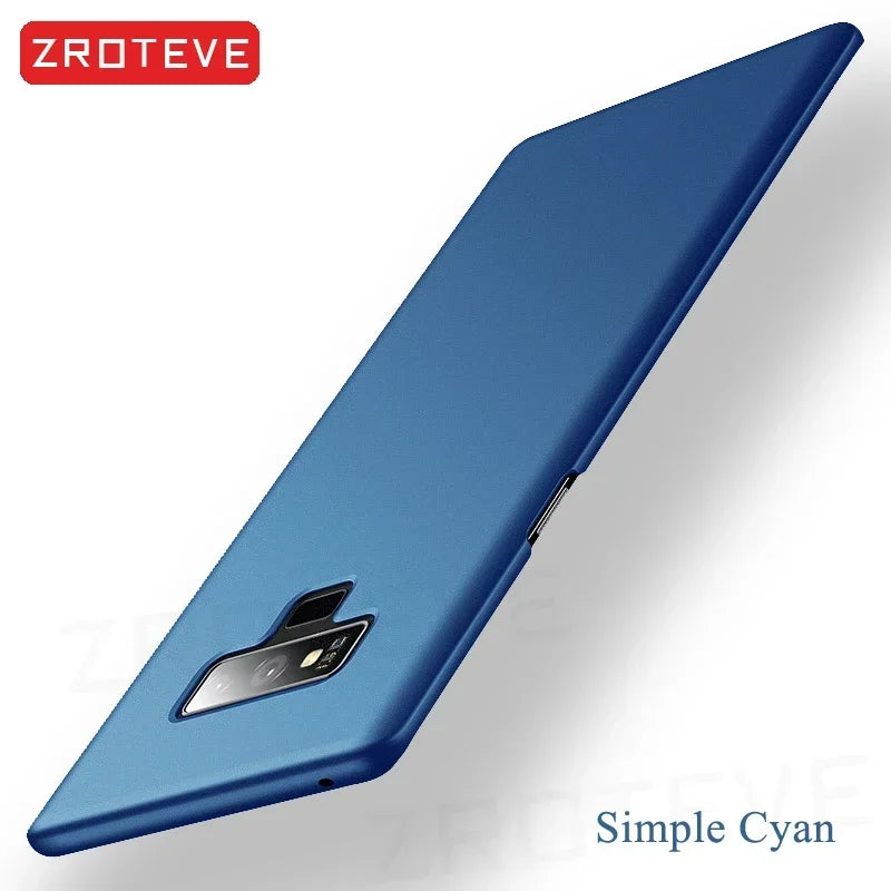 For Samsung Note9 ZROTEVE Slim Hard PC Matte Cover For Samsung Galaxy Note 20 8 9 10 Plus S20 S21 FE S22 S23 S24 S25 Ultra Case