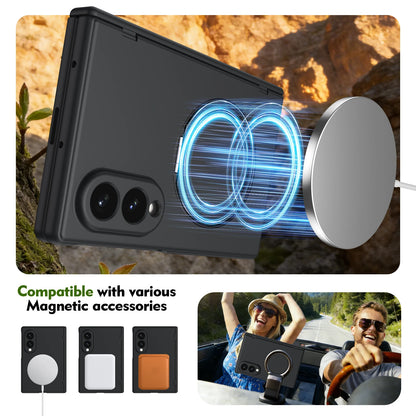 Drop Protective Funda Case for Samsung Galaxy Z Fold 8 5G Fold8 Ultra Fold7 Fold6 Fold5 Fold 7 6 5 Magnetic Ring Full Body