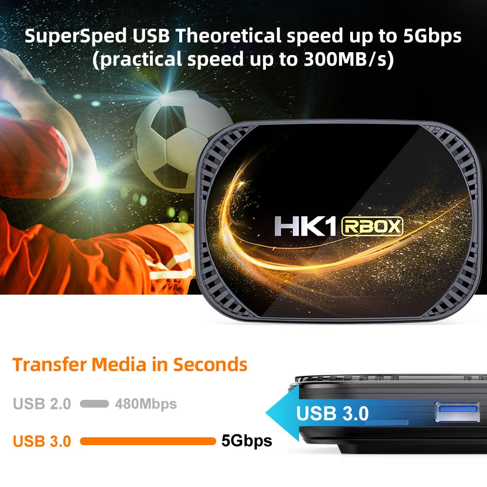 Smart TV Box HK1 RBOX X4S Amlogic S905X4 Android 11 4GB 64G 128GB 5G Dual WIFI 4K 8K BT Media Player Set Top Box 2G 16G TVBOX
