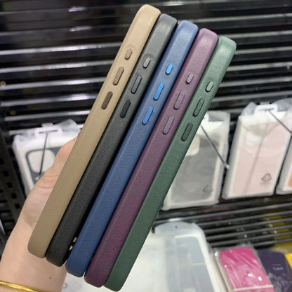 With Box Official Magnetic Busine Leather Case for Orginal IPhone 17 Pro Max 16 15 14 13 12 for Magsafe Wireless Charge Cover