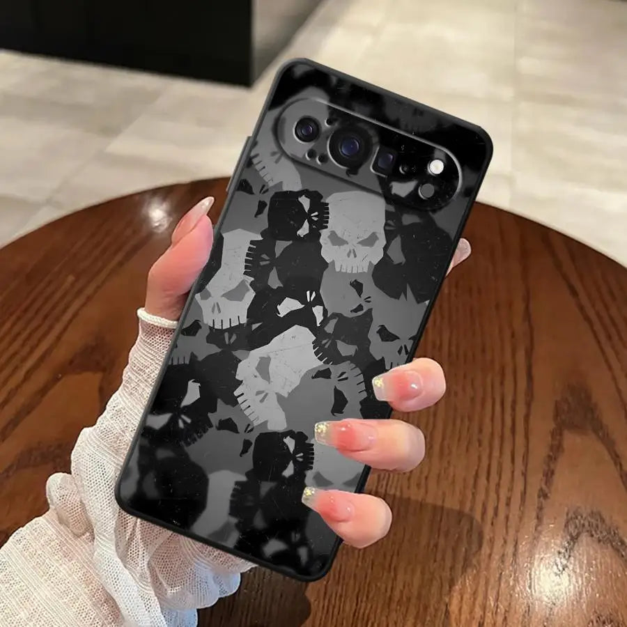Camouflage Pattern Soft Shell Case for Google Pixel 8a 6a 7a 6 7 8 Pro 9a 10 9 Pro XL