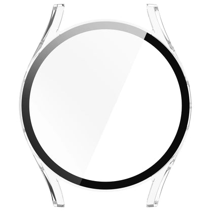 Glass+Case for Samsung Galaxy Watch 7 6 5 4 44mm 40mm Cases All Around Coverage Protective Bumper for Galaxy Watch 7 Accessories