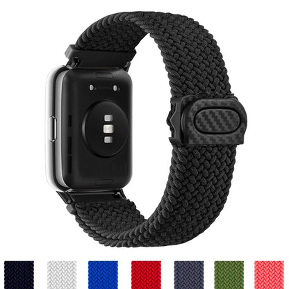 Braided Nylon for HUAWEI Watch Fit 2 Strap Smart Watch Accessories Wristband Belt Bracelet Correa for HUAWEI Watch Fit2 Band