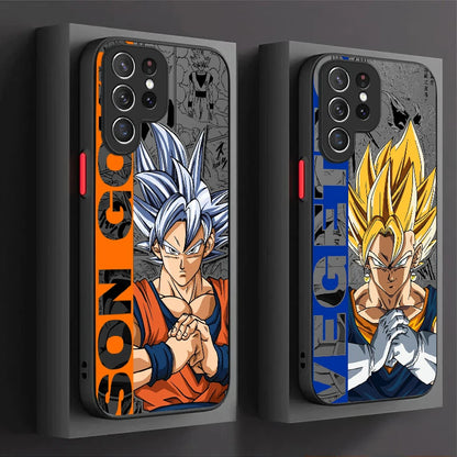 Dragon Ball Goku Vegetto Vegeta Gogeta Case For Samsung Galaxy S26 Edge S25 S24 S23 Ultra S22 Pro S21 Plus FE A07 4G A17 A37 A57