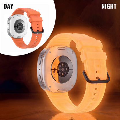 Luminous Silicone Band For Samsung Galaxy Watch9 40mm 44mm Smart Watch Strap Bracelet for Galaxy Watch 8 40mm 44mm Classic 46mm