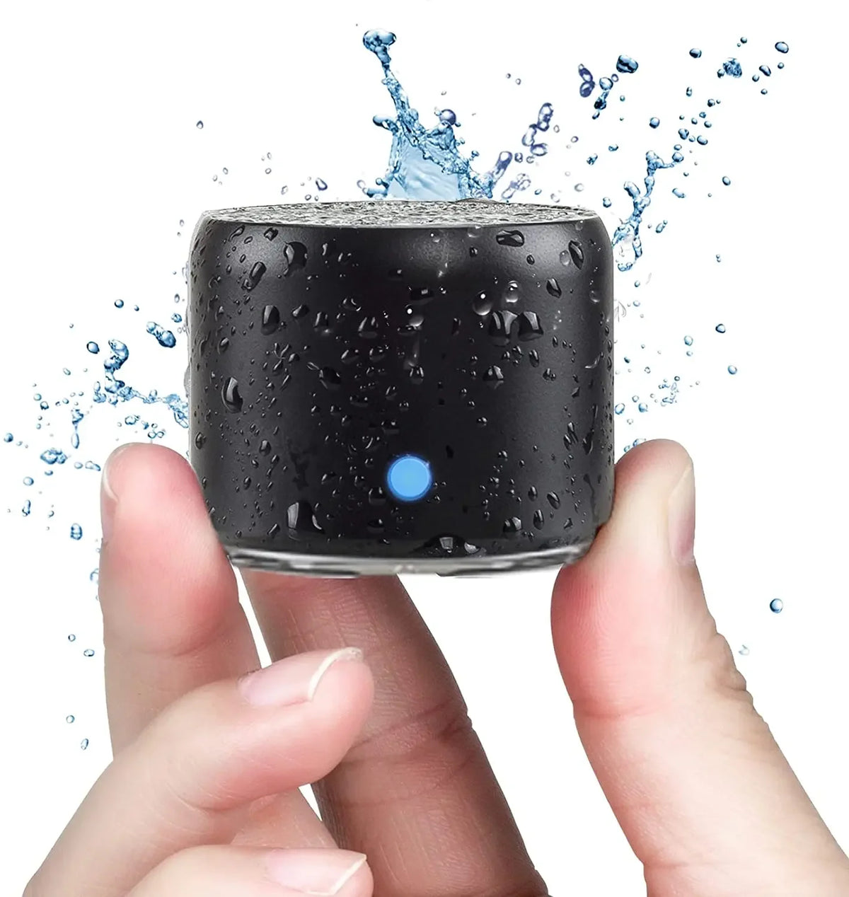 Mini Bluetooth A106 Pro Speaker with Custom Bass Radiator, IPX7 Waterproof, Super Portable Speakers, Travel Case Packed