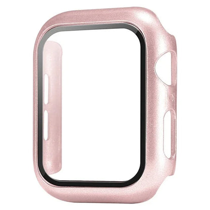 Glass+Cover For Apple Watch case 10 9 8 7 6 SE 5 iWatch Accessorie Screen Protector iWatch series 46mm 44mm 40mm 41 45mm 38 42mm
