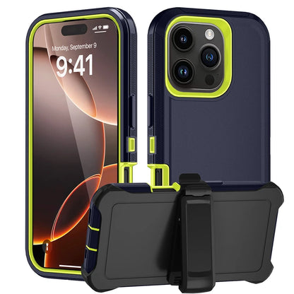Shockproof Phone Cases For iPhone 17 16 15 14 13 12 11 Pro Max Mini 16E Defender Protecte Case For iPhone Air 15 16 Plus Cover