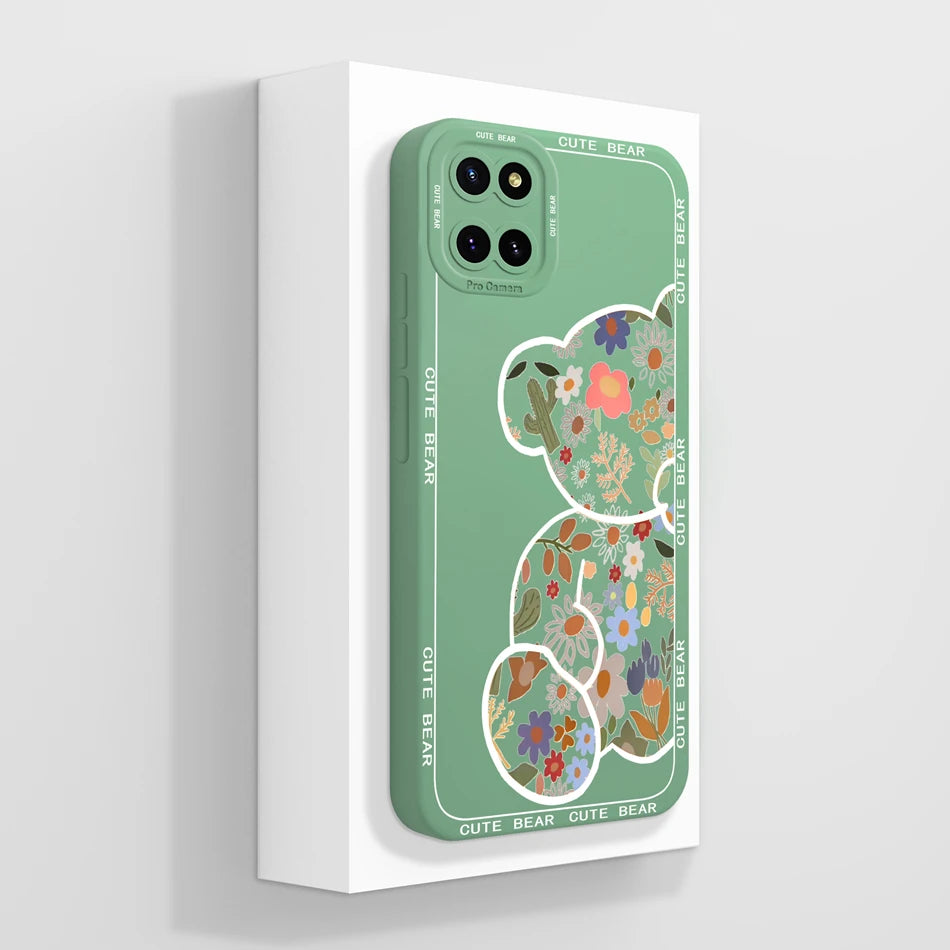 For Samsung Galaxy Note 10 Lite Case Butterfly Back Covers For Samsung Note10 Lite 10Lite Soft Liquid Silicone Phone Housing