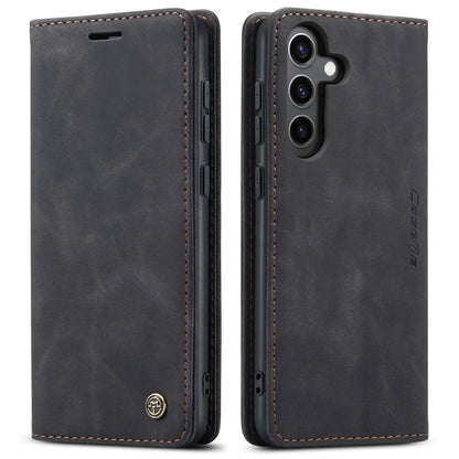 Flip Leather Case for Samsung Galaxy S25 S26 Ultra S24 Ultra S23 FE S22 S21 S20 Plus A17 A16 A36 A56 A15 A55 A35 Wallet Cover