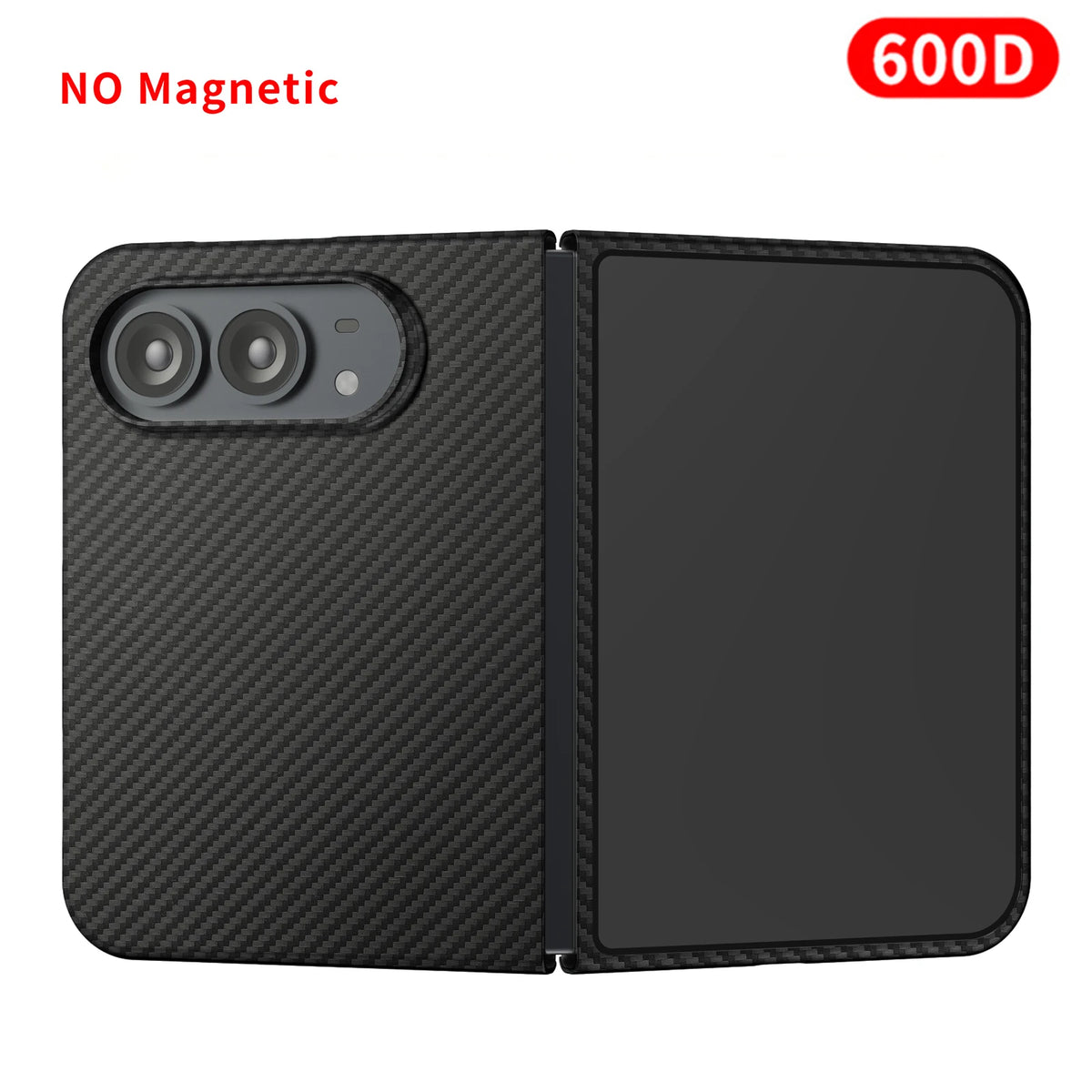 Suitable for iphone duo case,carbon fiber Kevlar aramid fiber hard shell,lightweight magnetic Slim light black cover premium