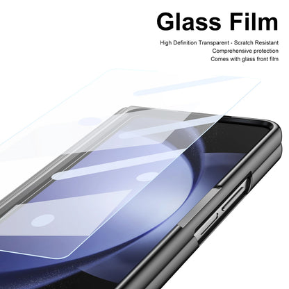 Pen Holder Glass Film Cell Phone Case  for Samsung Galaxy Z Fold8 Ultra Fold 8 7 6 5 4 3 Fold7 Fold4 Fold5 Fold6 Fold3