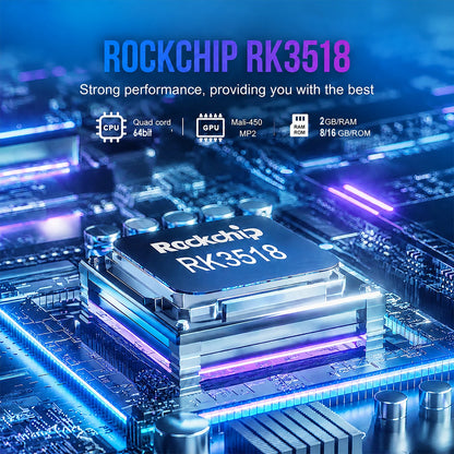 H96 MAX Android TV Stick Rockchip RK3518 with 2.4G Wifi 5G Wifi6 Dual 3518D 8GB 16GB 4K 3D HDR Goole Voice Remote DC 5V 2A