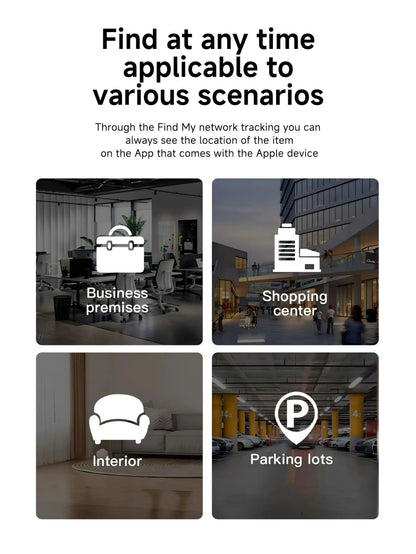 Android  with Google Find My App Wireless Charging Tracking Location Wallet Tracker Card - Waterproof GPS Locator