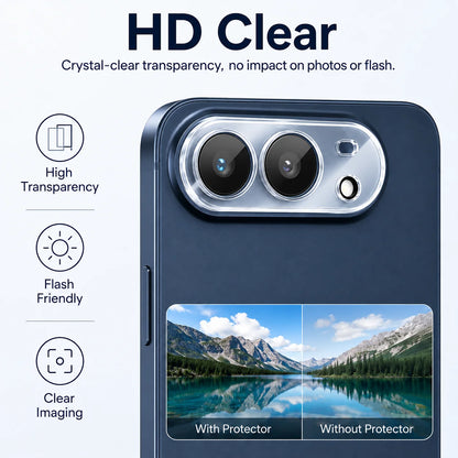 Camera Lens Protector For iPhone DUO Camera Lens 9H Tempered Glass Protective Films For iPhone Duo 18 Pro Max Clear Glass