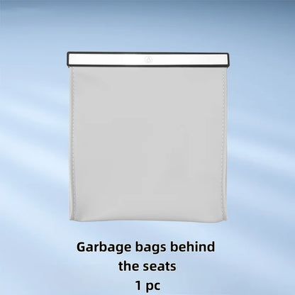 DENZA D9 Garbage Bag Leather Magnetic Can Rear Seat Hanging car Storage Modified Accessories BYD N9 Z9 Z9GT