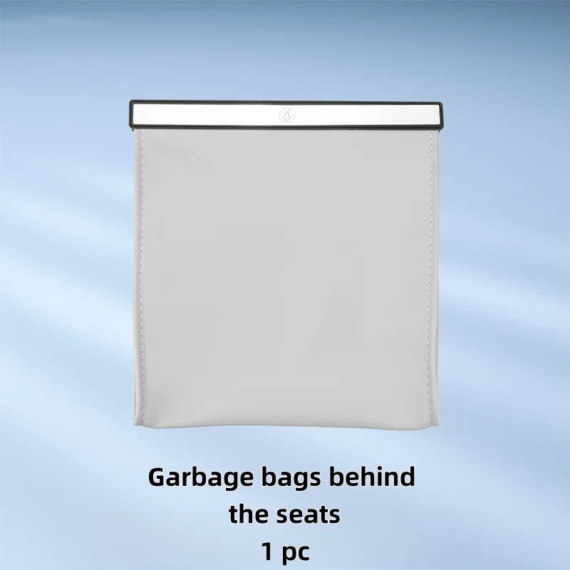 DENZA D9 Garbage Bag Leather Magnetic Can Rear Seat Hanging car Storage Modified Accessories BYD N9 Z9 Z9GT