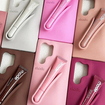 Makeup Brand Lemontini Dopamine Lip Gloss Case for Samsung Galaxy A56 A55 A54 A36 A35 A32 A25 A24 Lipstick Holder Phone Cover