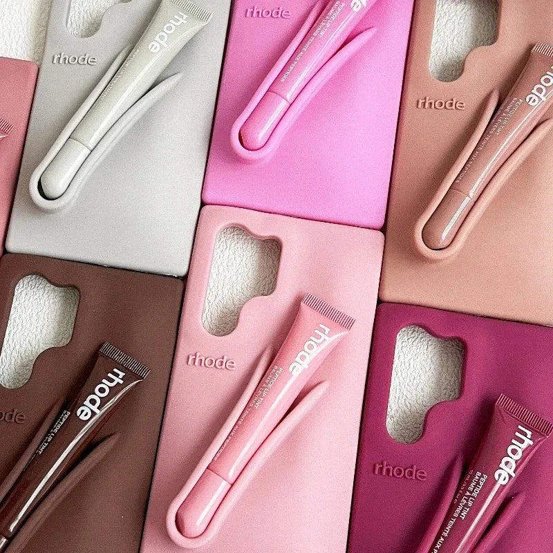 Makeup Brand Lemontini Dopamine Lip Gloss Case for Samsung Galaxy A56 A55 A54 A36 A35 A32 A25 A24 Lipstick Holder Phone Cover