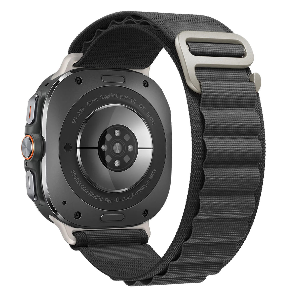 Alpine Loop Band For Samsung Galaxy Watch Ultra 2 47mm Nylon Bracelet Correa Galaxy Watch Ultra(2025) 47mm Strap Accessories