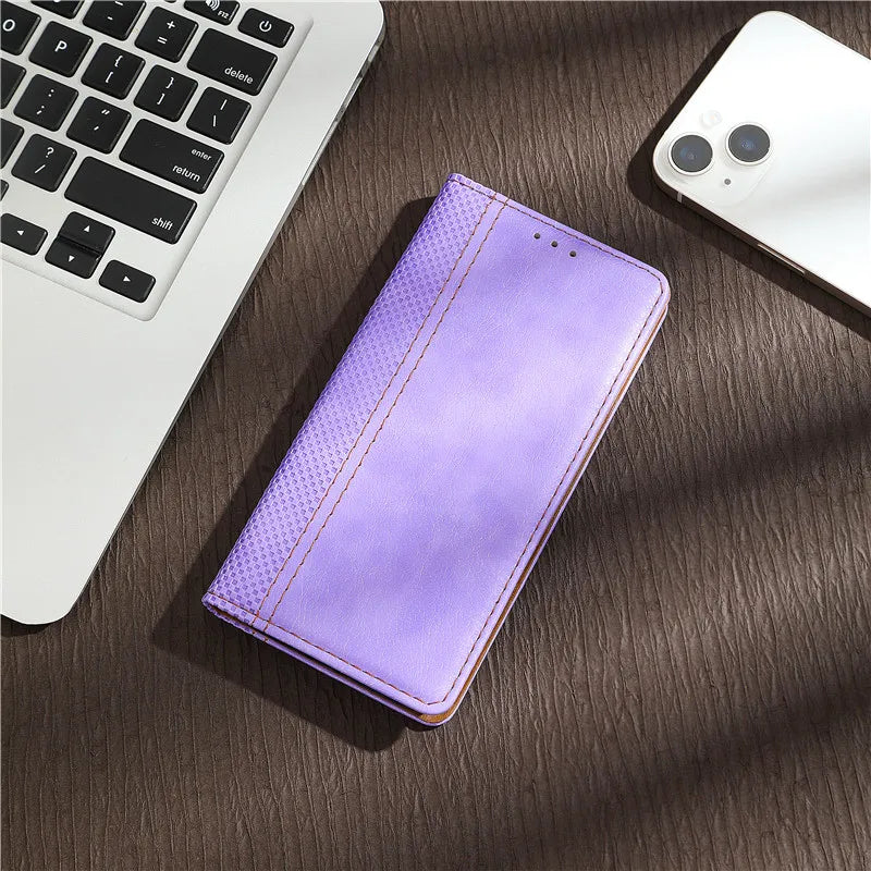 Flip Book Holster Case For Redmi 15 Phone Cover Leather Etui Redmi 15 Case Global Version Xiaomi Case Redmi 15 4G 5G Redmi15 Bag