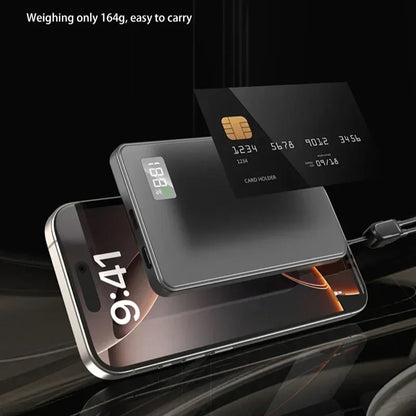 ROMOSS 3 IN 1 Power Bank For MagSafe 50000mAh Slim Magnetic Wireless Power Bank 22.5W External Battery For iPhone Samsung
