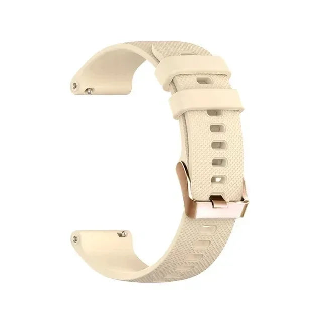 18 20mm Sport Watch Bracelet For Garmin Vivoactive4S 3S 2 3 Venu 3S 2S 2 Plus Strap Forerunner 255S 265S 645 245 PU Leather Band