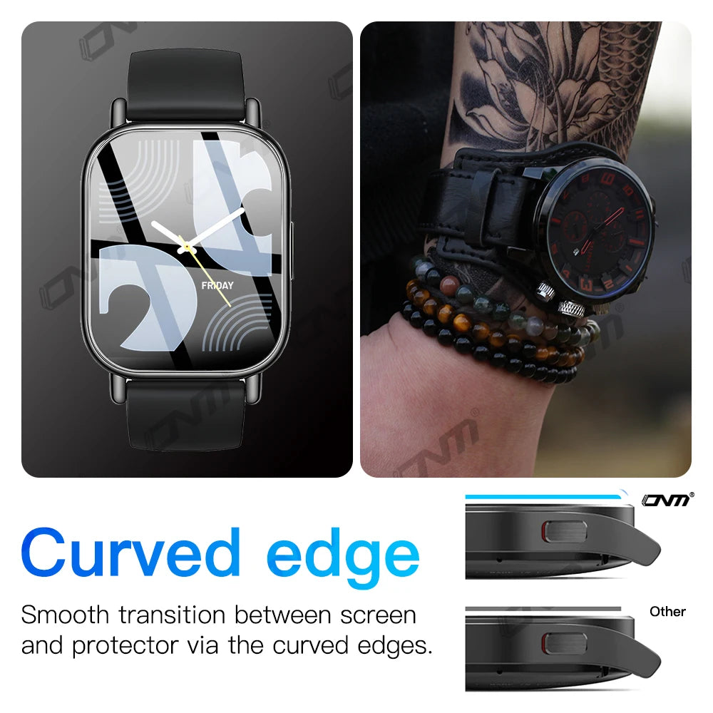 9H Premium Tempered Glass for Xiaomi Redmi Watch 5 4 Lite / Active Smart Watch Clear HD Glass Screen Protector Film Accessories