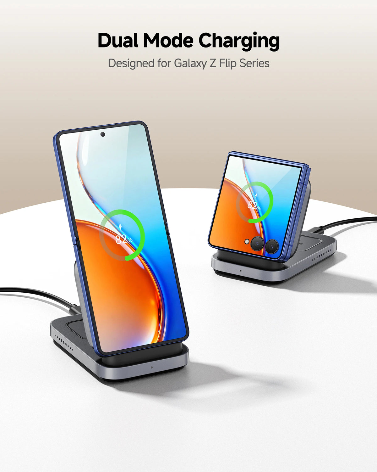 SwanScout 713F Wireless Charger for Samsung Z Flip 8 7 6 FE for Moto 60 50 Charging Station for Galaxy Watch 8 Classic Ultra 7 6