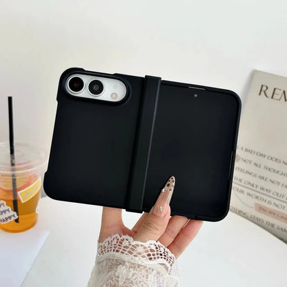 Candy Colorl Hard Shell PC Hinge Protection Shockproof Phone Case For iPhone Duo 2026 Bumper Protective Front and Back Cover