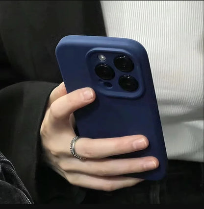 Camera lens Liquid Silicone Phone Case For iPhone 16  15 11 14 13 Pro Max Cases For iPhone 12 11 Pro 15 14 Plus Protection Cover
