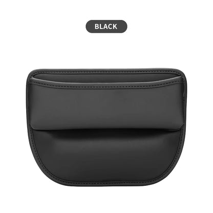 Car Seat Gap Organizer Storage Box Nappa Leather Multifunction Universal Crevice Side Storage Pocket Wallet Key Card Accessories