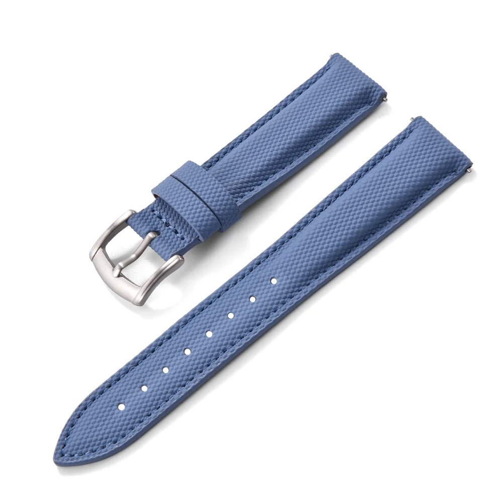 NATOBELT Sailcloth Watch Strap 18mm 19mm 20mm 22mm PVC Watch Strap Nylon Watchband Quick Release Sport Wristband Accessories